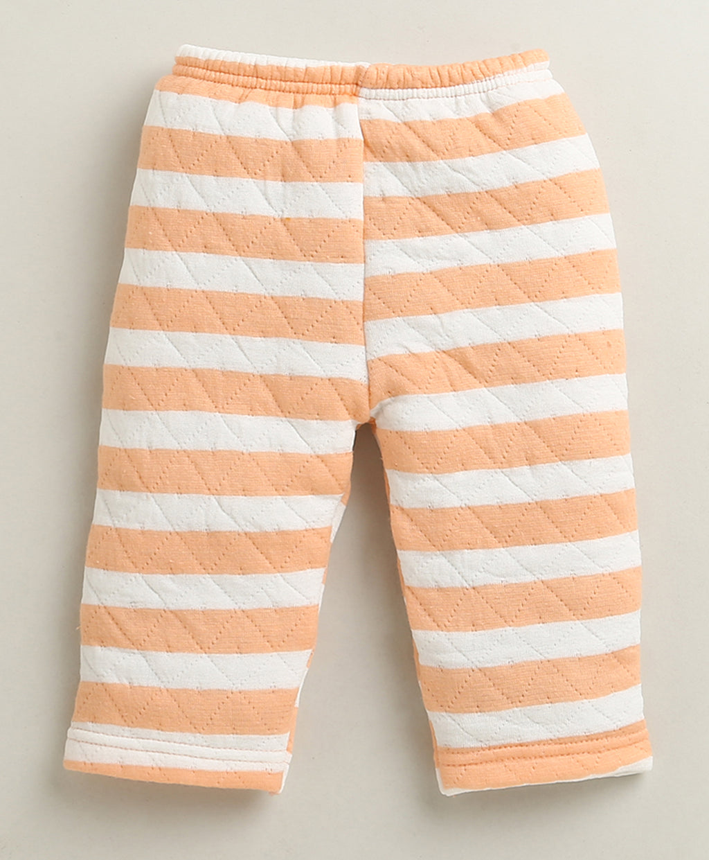 Bumzee Orange Striped Winter Set, Full Sleeves, Padded
