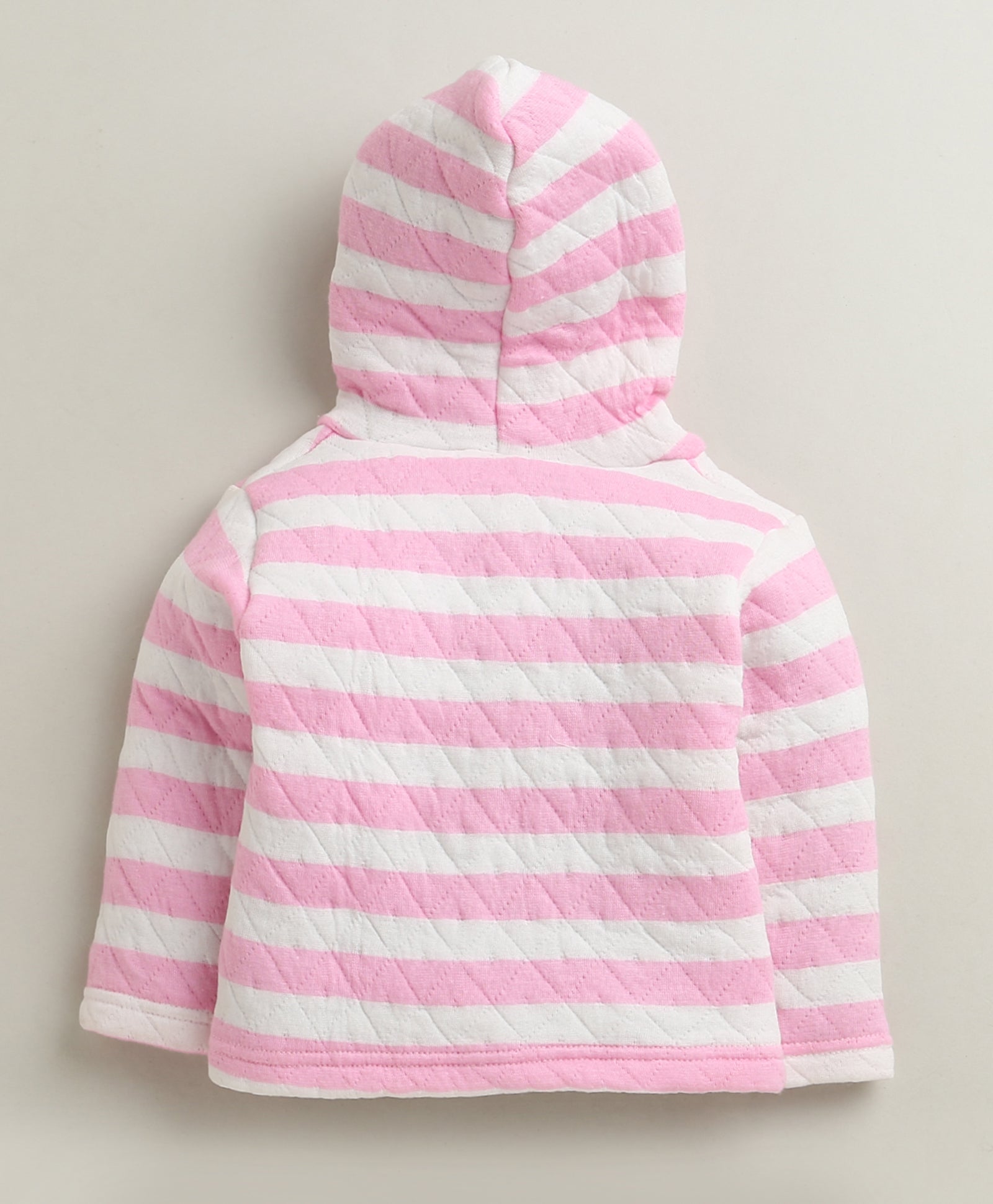 Pink Girls Full Sleeves Polyfill Winter Wear Set