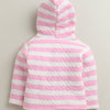 Pink Girls Full Sleeves Polyfill Winter Wear Set