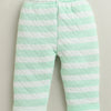Mint Green Girls Full Sleeves Polyfill Winter Wear Set