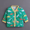 Green Baby Boys Full Sleeves Jabla & Pyjama Set