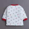 White Baby Boys Full Sleeves Jabla & Pyjama Set