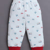 White Baby Boys Full Sleeves Jabla & Pyjama Set