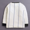 Cream Boys Full Sleeves Cotton T-Shirt & Pyjama Set