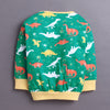 Green Boys Full Sleeves Cotton T-Shirt & Jogger Set