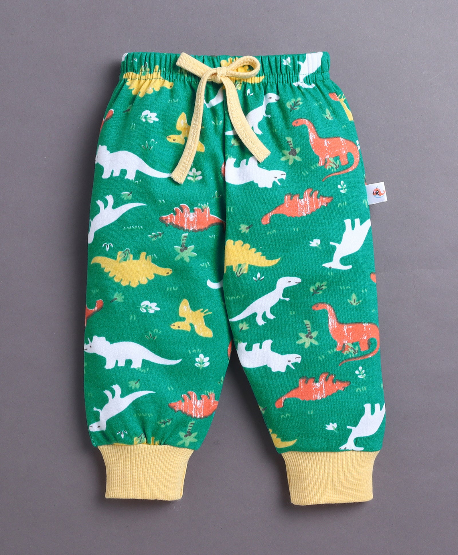 Green Boys Full Sleeves Cotton T-Shirt & Jogger Set