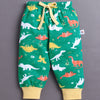 Green Boys Full Sleeves Cotton T-Shirt & Jogger Set
