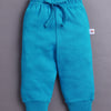White & Royal Blue Boys Full Sleeves Cotton T-Shirt & Jogger Set