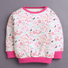 Baby Pink & Pink Girls Full Sleeves Cotton T-Shirt & Jogger Set