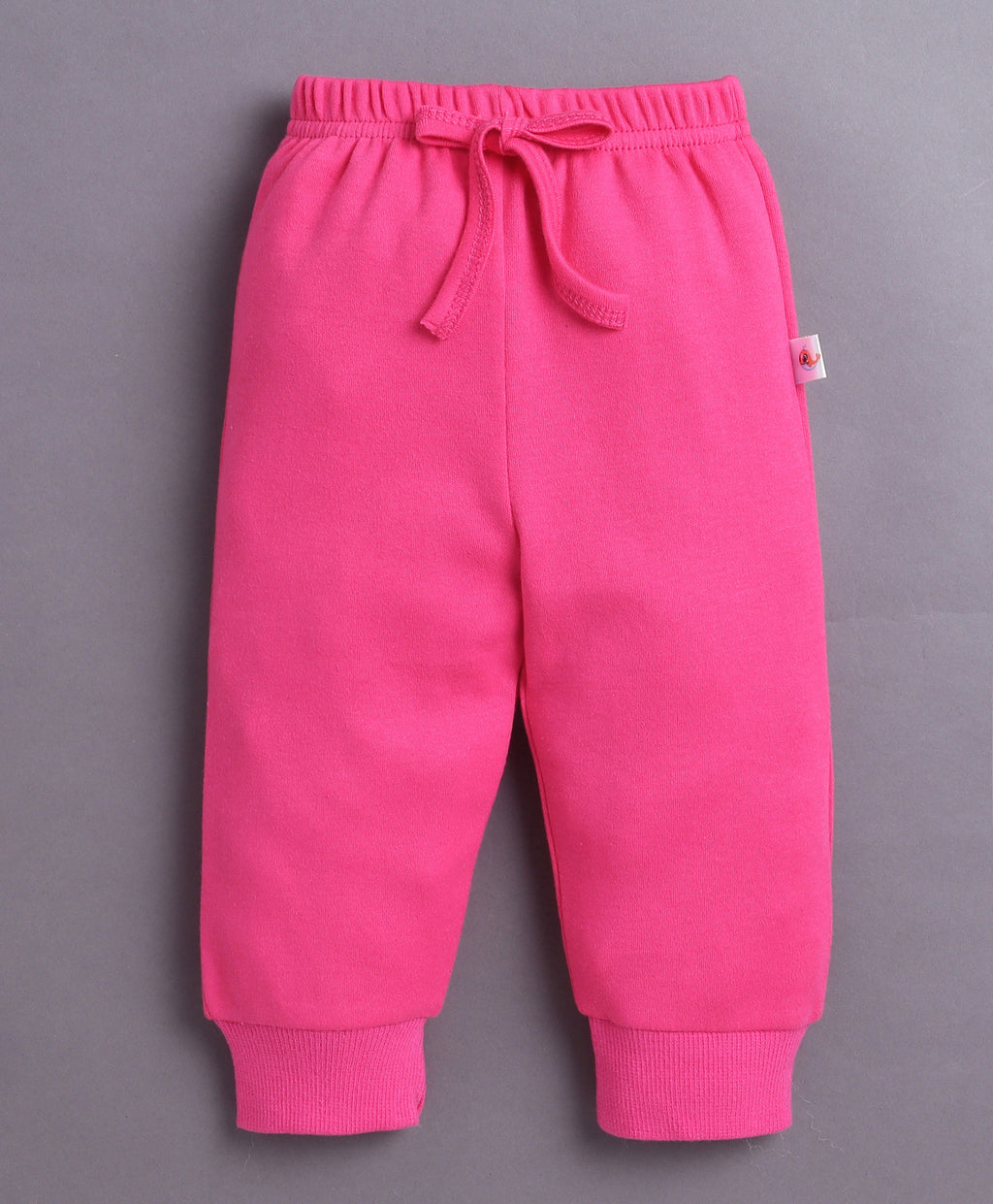 Bumzee Baby Pink & Pink Animal Print T-Shirt & Jogger Set, Full Sleeves