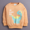Orange Boys Full Sleeves Cotton T-Shirt & Jogger Set