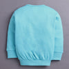 Blue Girls Full Sleeves Cotton T-Shirt & Jogger Set