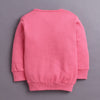 Pink Girls Full Sleeves Cotton T-Shirt & Jogger Set