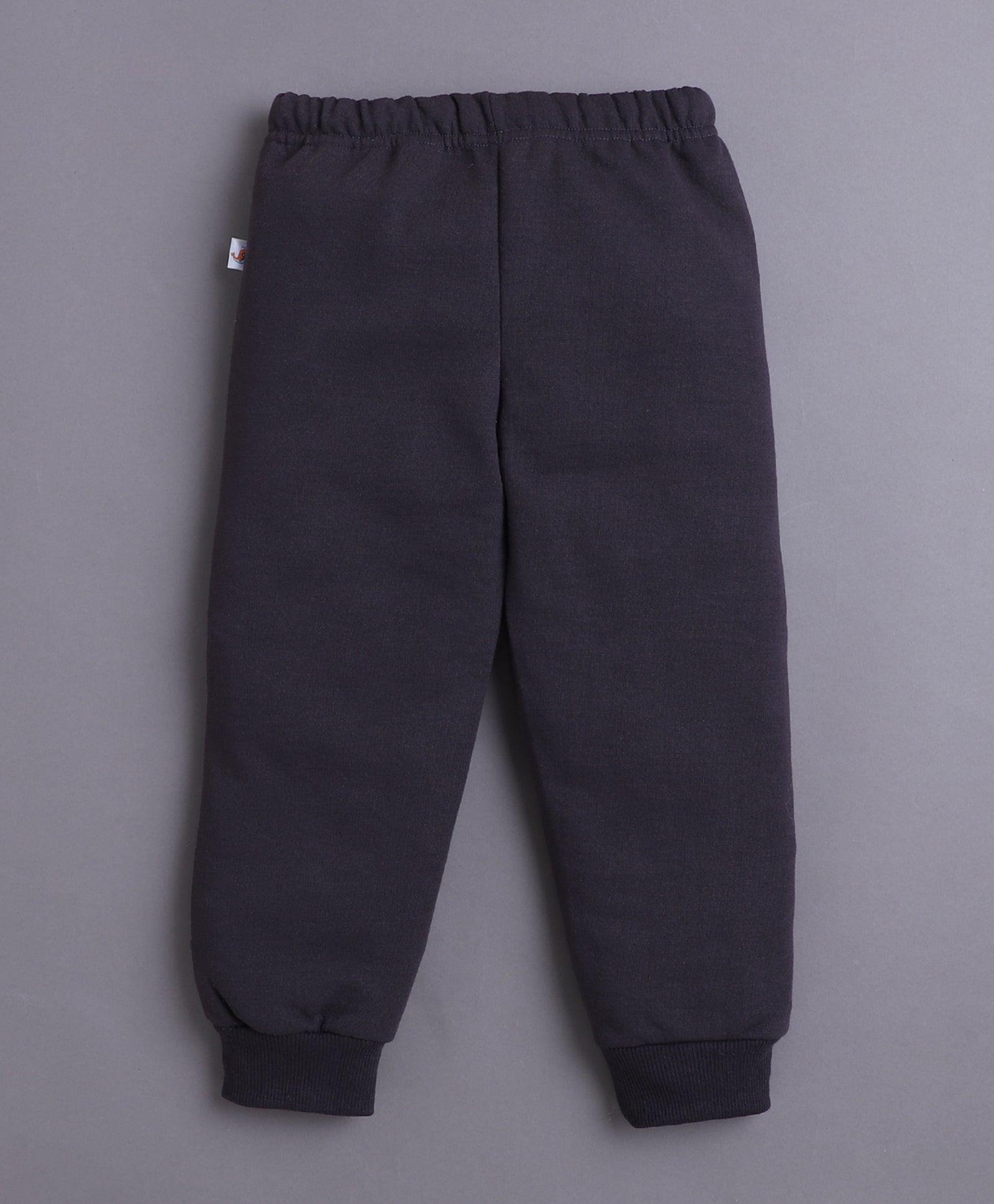 Mustard & Brown Boys Full Sleeves Sweatshirt & Jogger Set