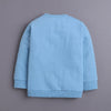 Blue & Pink Girls Full Sleeves Sweatshirt & Jogger Set