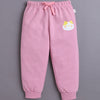 Blue & Pink Girls Full Sleeves Sweatshirt & Jogger Set