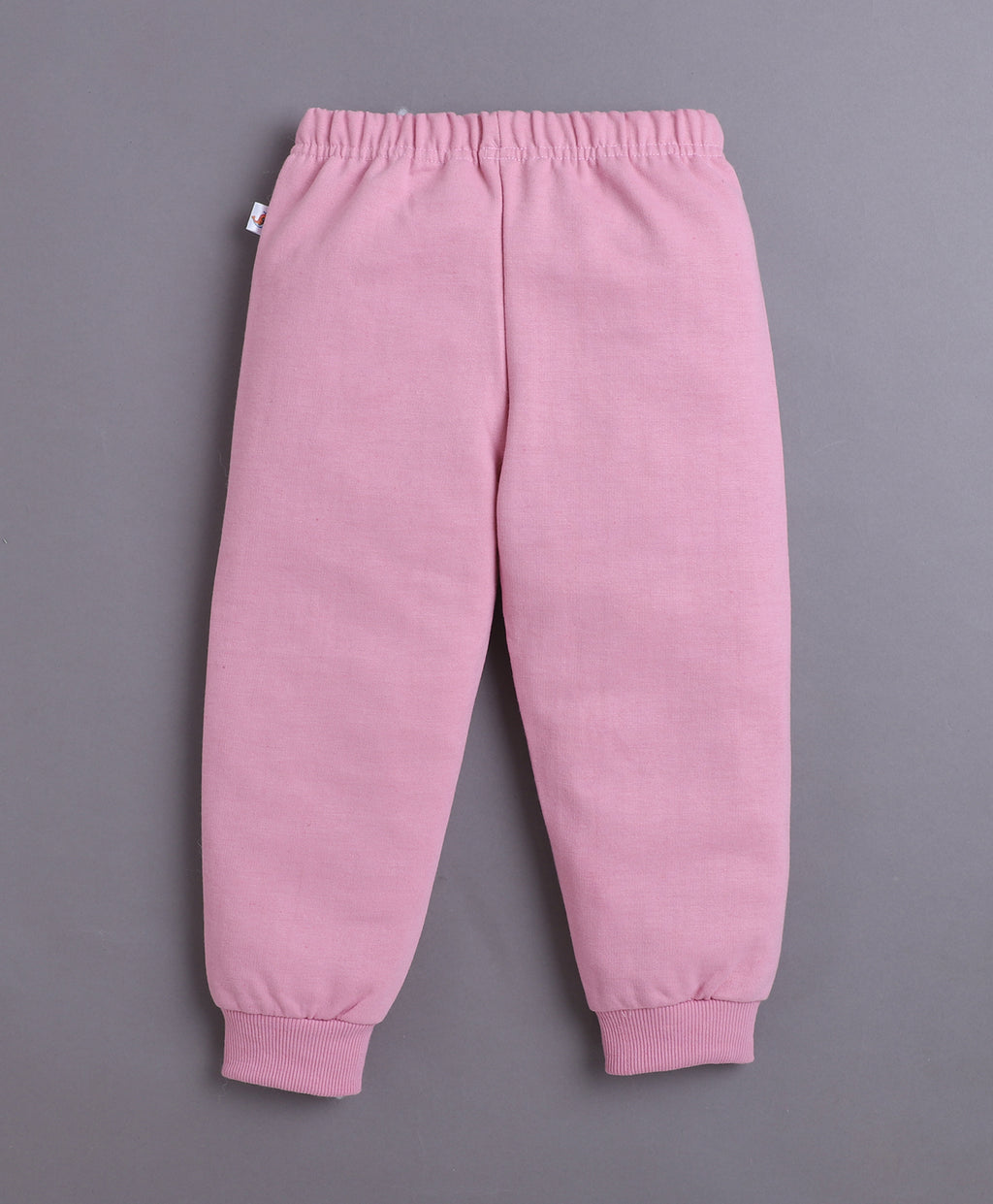 Bumzee Blue & Pink Animal Print Sweatshirt & Jogger Set, Full Sleeves, Fleece