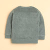 Green Boys Full Sleeves Sweatshirt & Jogger Set