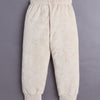 Beige Girls Full Sleeves Sweatshirt & Jogger Set
