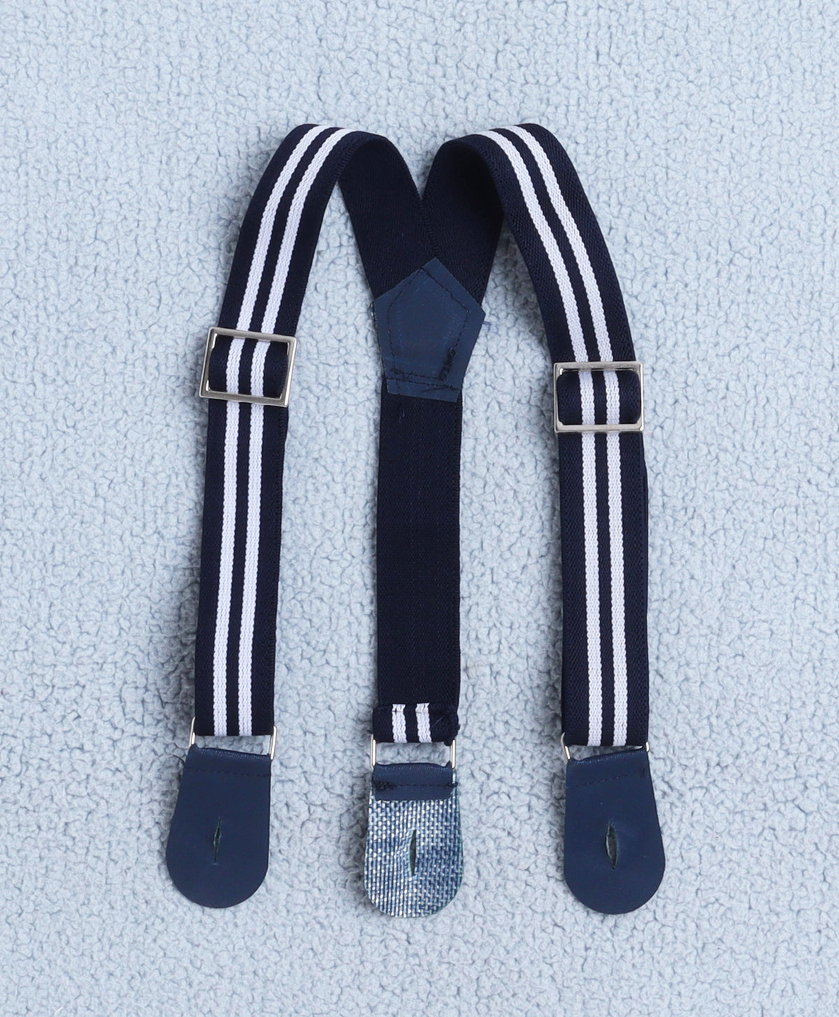 Bumzee Navy & Red Bodysuit & Short Set, Half Sleeves, 100% Cotton