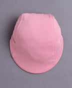 Bumzee White & Pink Striped Formal Set, Half Sleeves, 100% Cotton