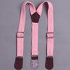 BUMZEE White & Pink Boys Half Sleeves Shirt & Short Set With Applique Bow Suspender & Cap