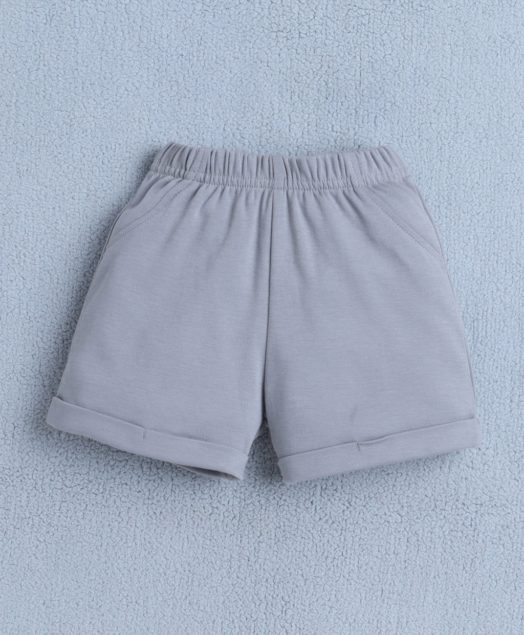 Bumzee Grey & White Formal Set, Full Sleeves, 100% Cotton