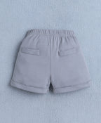 Bumzee Grey & White Formal Set, Full Sleeves, 100% Cotton