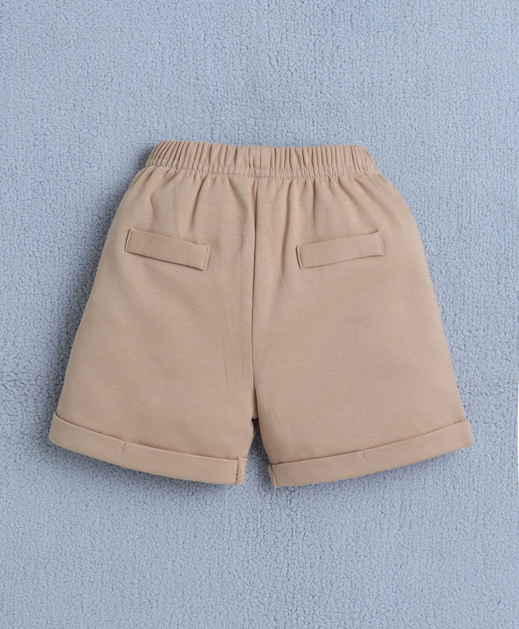 Bumzee Beige & White Formal Set, Full Sleeves, 100% Cotton