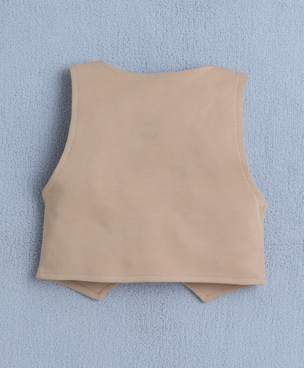 Bumzee Beige & White Formal Set, Full Sleeves, 100% Cotton