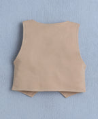 Bumzee Beige & White Formal Set, Full Sleeves, 100% Cotton