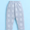 BUMZEE Navy & Grey Boys Full Sleeves Shirt Waistcoat & Pant Set With Applique Bow