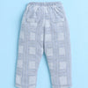 BUMZEE Navy & Grey Boys Full Sleeves Shirt Waistcoat & Pant Set With Applique Bow