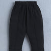 BUMZEE White & Black Boys Full Sleeves Shirt Waistcoat & Pant Set With Applique Bow