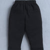 BUMZEE White & Black Boys Full Sleeves Shirt Waistcoat & Pant Set With Applique Bow