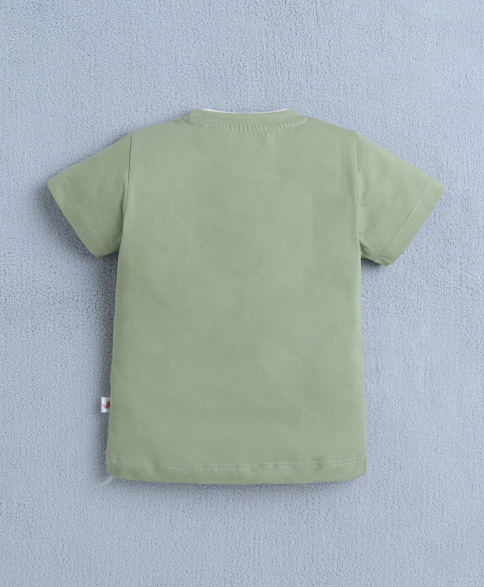 BUMZEE Green & Lemon Boys Half Sleeves T-shirt & Short Set