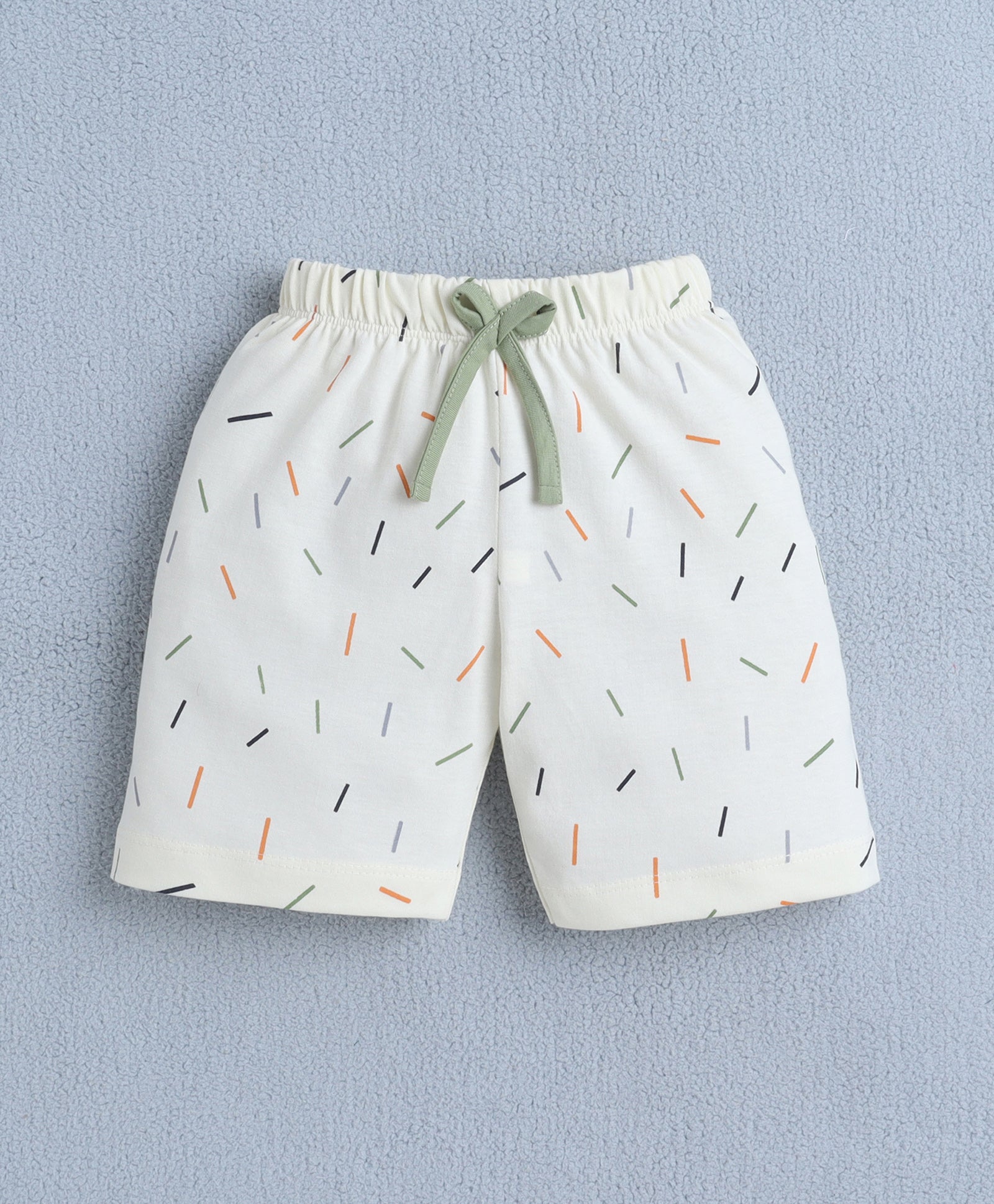 BUMZEE Green & Lemon Boys Half Sleeves T-shirt & Short Set