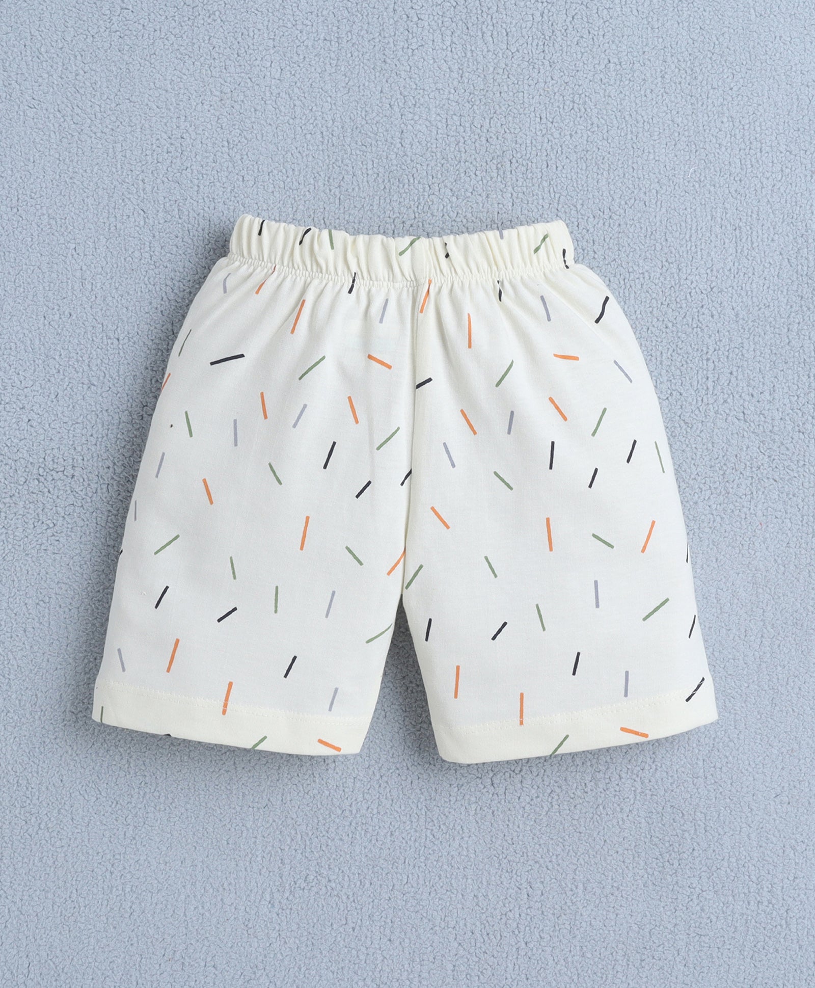 BUMZEE Green & Lemon Boys Half Sleeves T-shirt & Short Set