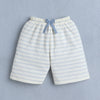 BUMZEE Grey & Lemon Boys Half Sleeves T-shirt & Short Set