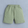 White & Green Boys Half Sleeves T-shirt & Short Set