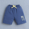 BUMZEE Yellow & Blue Boys Half Sleeves T-shirt & Short Set