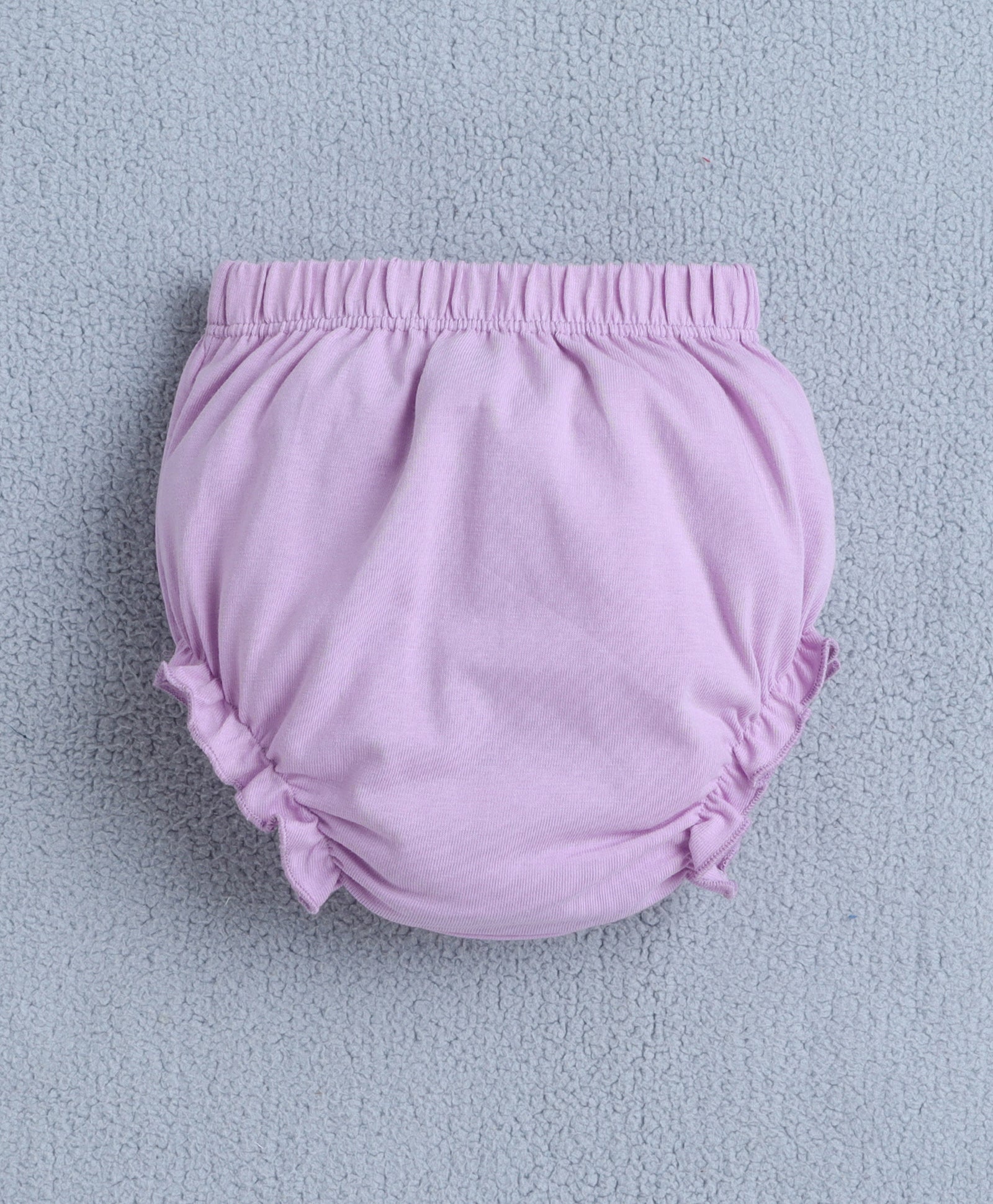 Lilac Girls Cap Sleeves Frock With Panty