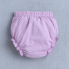 Lilac Girls Cap Sleeves Frock With Panty
