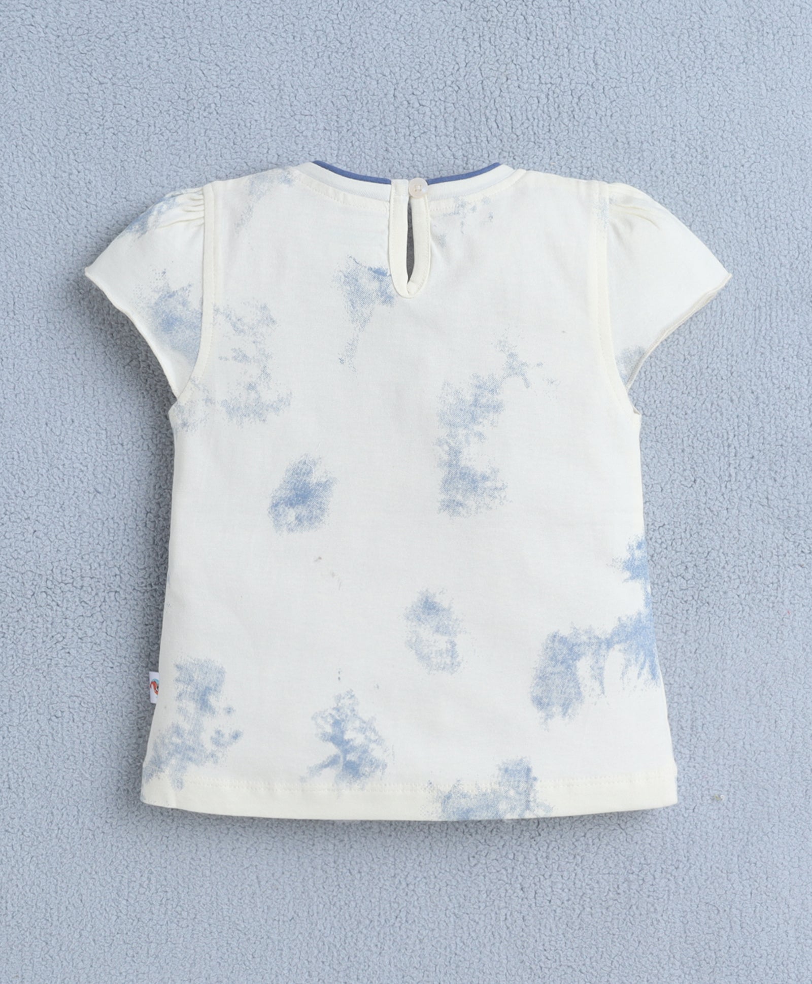 Lemon & Blue Girls Cap Sleeves T-Shirt & Capri Set