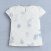Lemon & Blue Girls Cap Sleeves T-Shirt & Capri Set