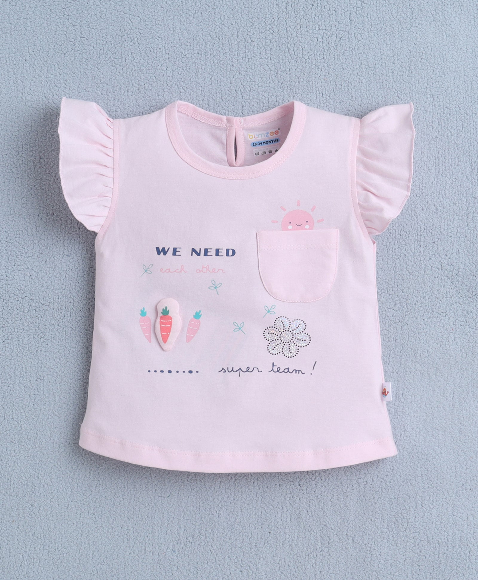 Soft Cotton Top & Skirt Set – Easy Everyday Outfit for Girls | Bumzee