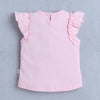 BUMZEE Pink & Navy Girls Cap Sleeves T-shirt & Short Set