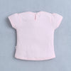 BUMZEE Baby Pink & Pink Girls Cap Sleeves T-shirt & Short Set