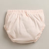Grey Girls Cap Sleeves Frock With Panty