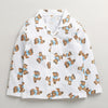 White Boys Full Sleeves Cotton Night Suit